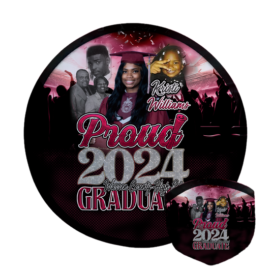2024 Proud Family Foldable Round Fan