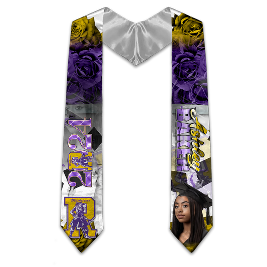 Senior 2024 Graduation Personalized Photo Stole