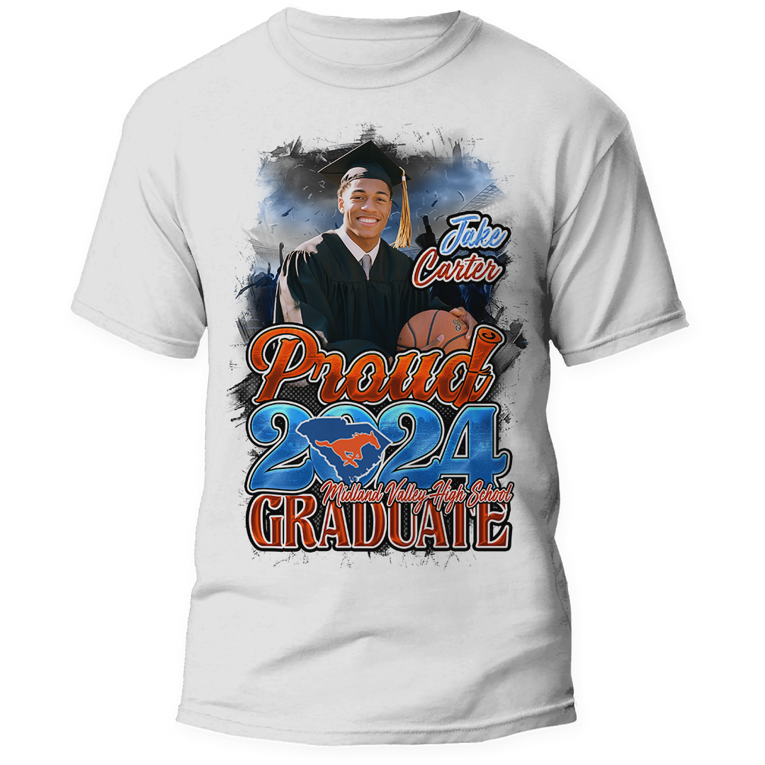 Graduation 2024 Proud Family Personalized  Shirt