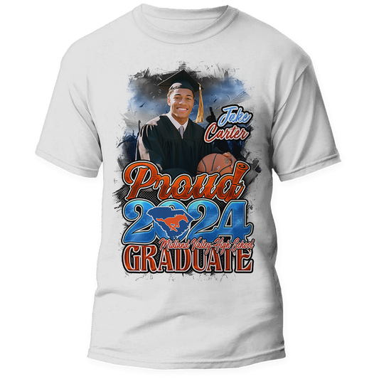 Graduation 2024 Proud Family Personalized  Shirt