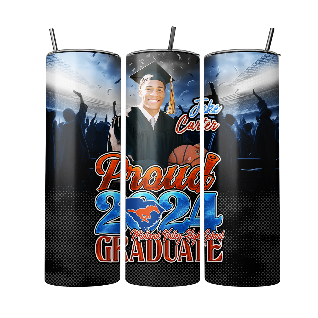 Graduation 2024 Proud Graduate Tumbler