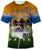 Midland valley High 3D Football  Front and Back Shirt