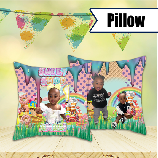 Amari Sweet Shop Pillow Cover