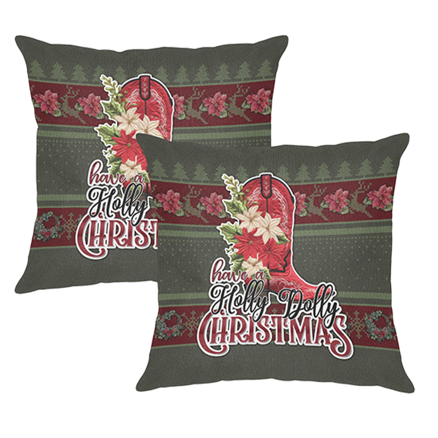 Have a Dolly Christmas Pillow