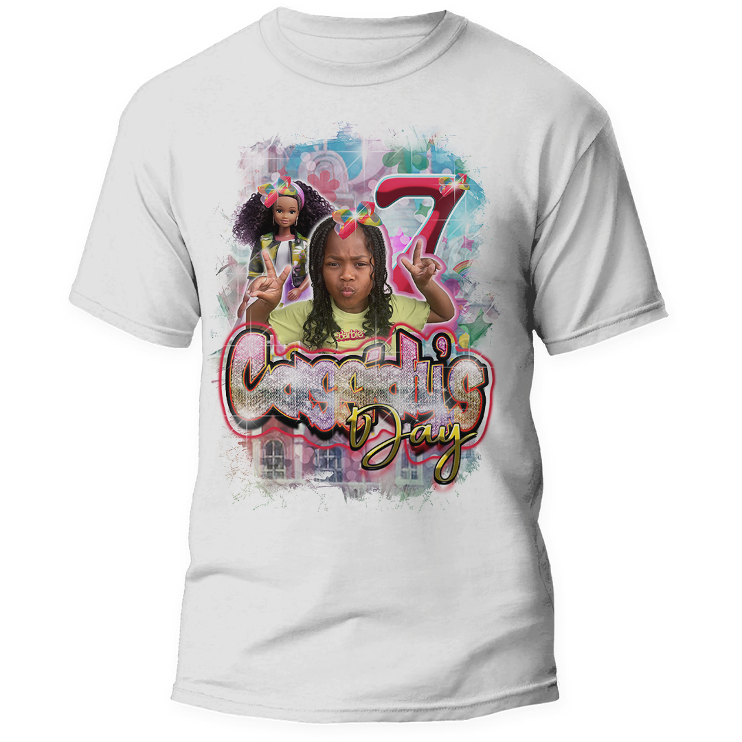 Barbie Inspired Birthday Shirt