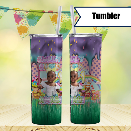 Ice Cream/Candyland Tumbler