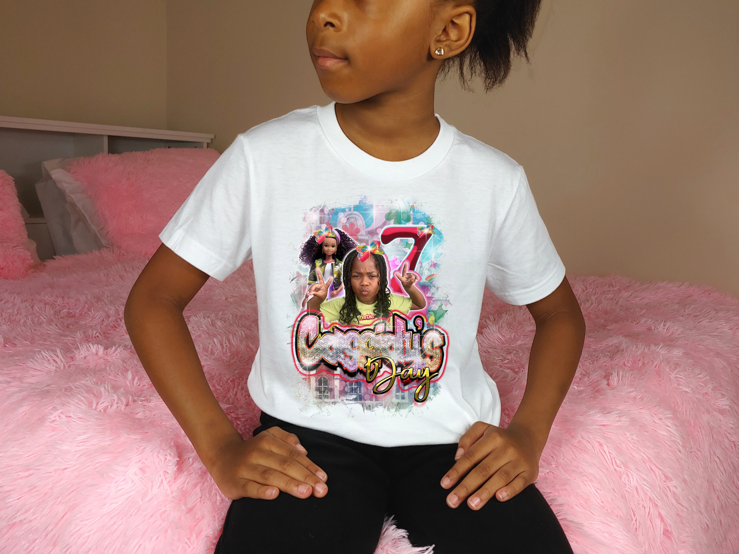 Barbie Inspired Birthday Shirt